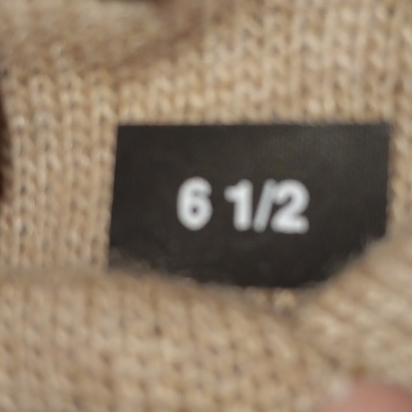 Express brown leather cashmere lambswool lined gloves NWT - Picture 4 of 6